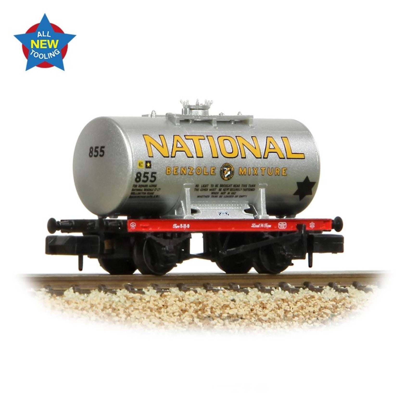 14T Anchor-Mounted Tank Wagon 'National Benzole' Silver
