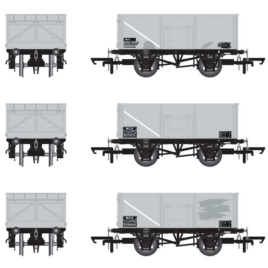 BR 16T Mineral - MCO - BR Freight Grey - Pack K