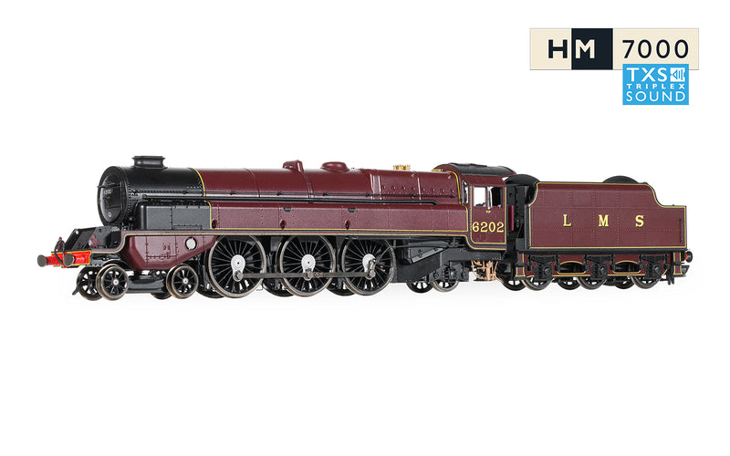 Princess Royal Class "Turbomotive" 6202 DCC Sound