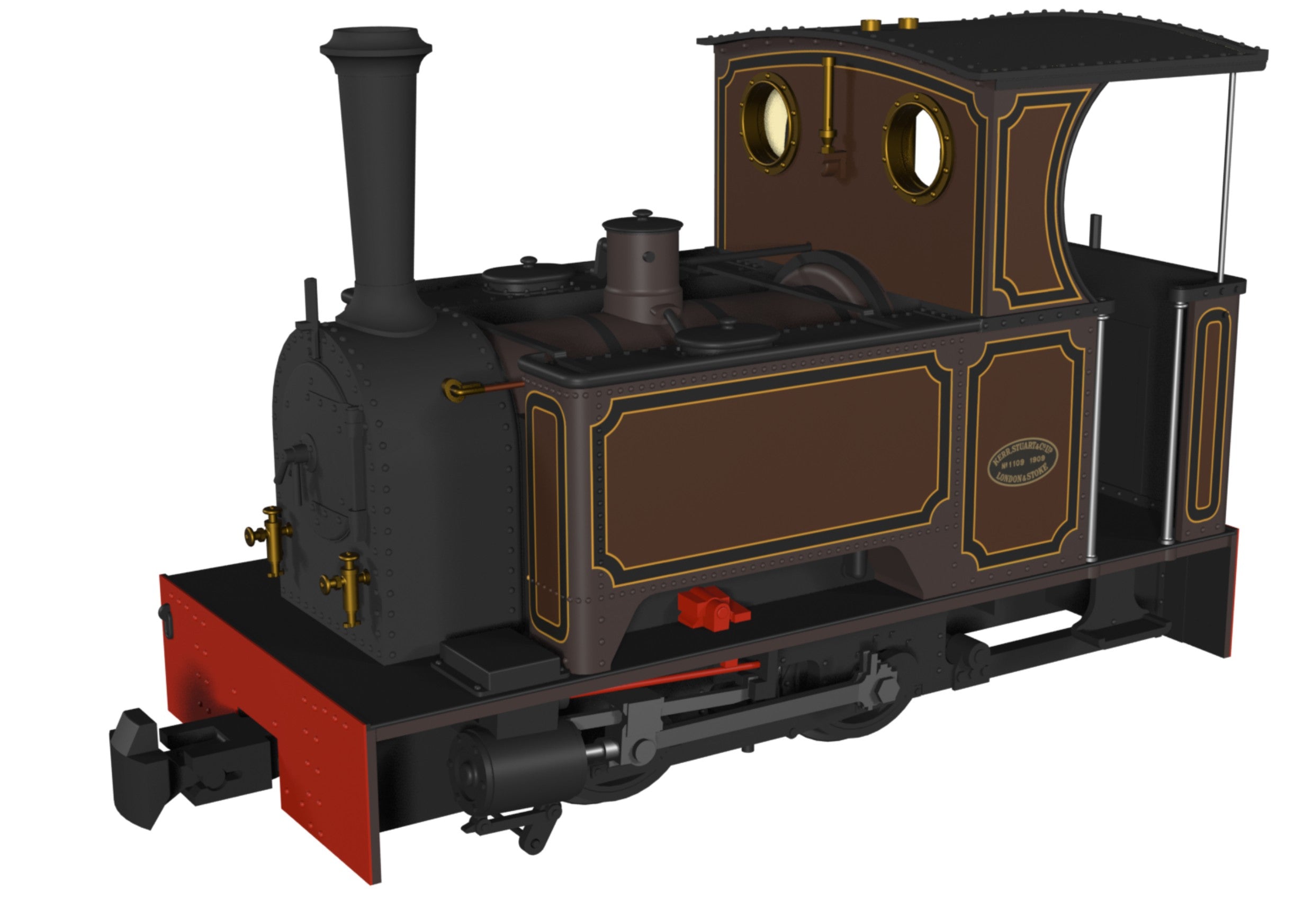 986205 - Kerr Stuart 'What If' Short Tank Sirdar - Lined Umber