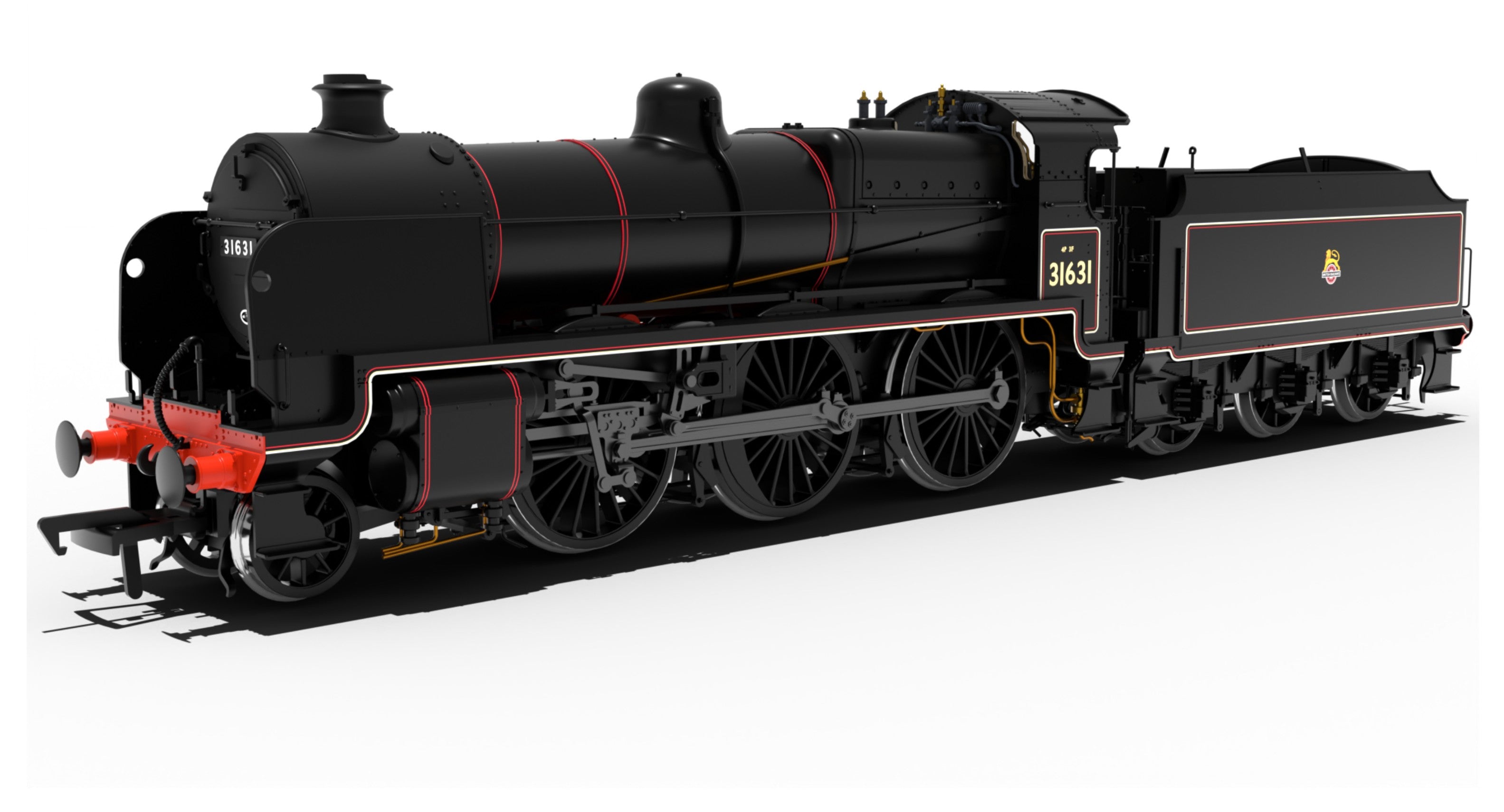SR U Class No.31631 - BR Lined Black Early Crest