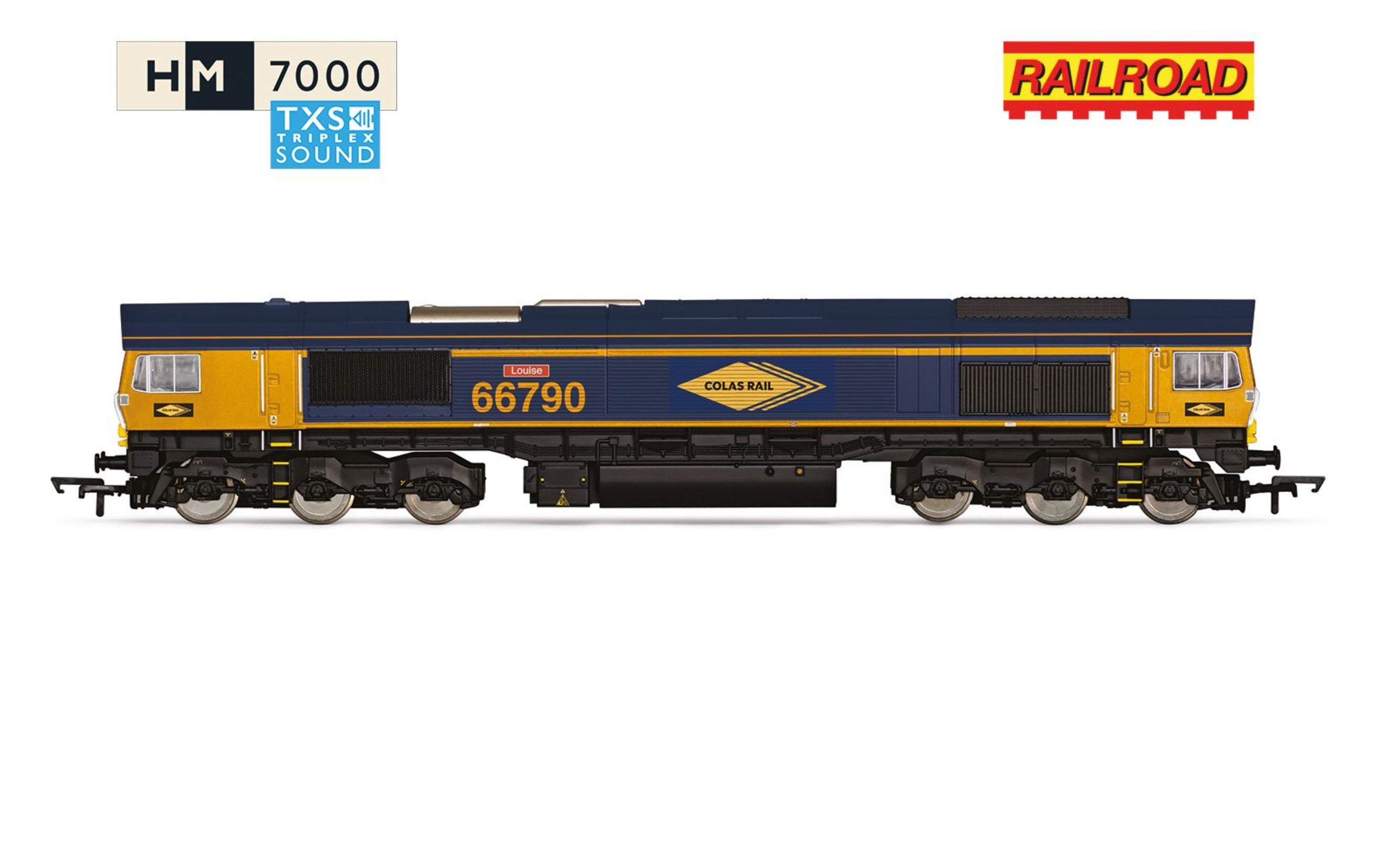 RailRoad Colas Class 66 Louise 66790 - Sound Fitted