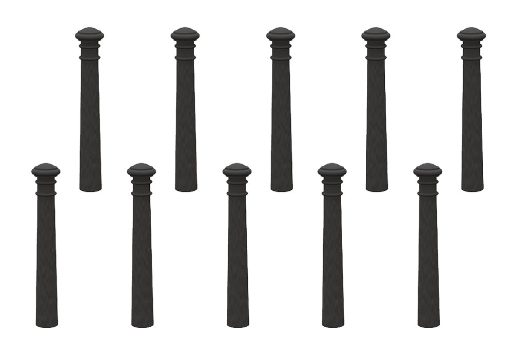 44-530 - Cast Iron Bollards (x10)