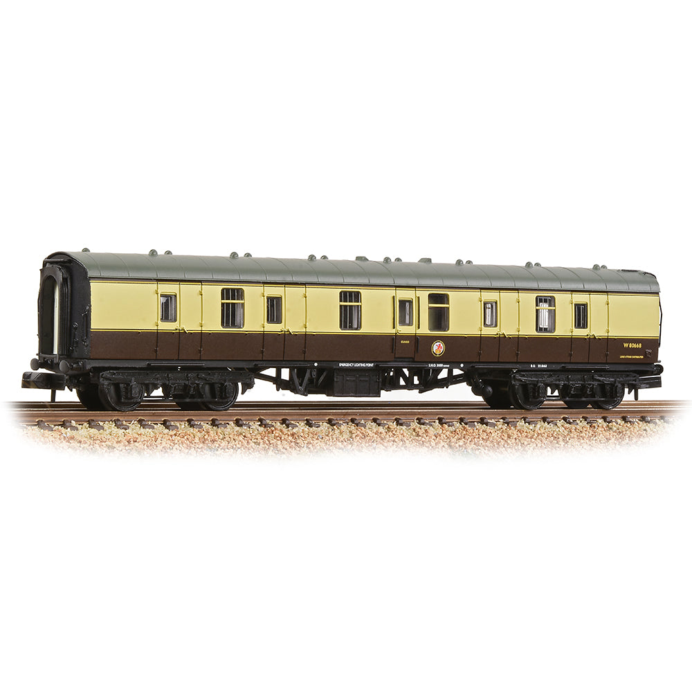 BR Mk1 BG Brake Gangwayed BR (WR) Chocolate & Cream