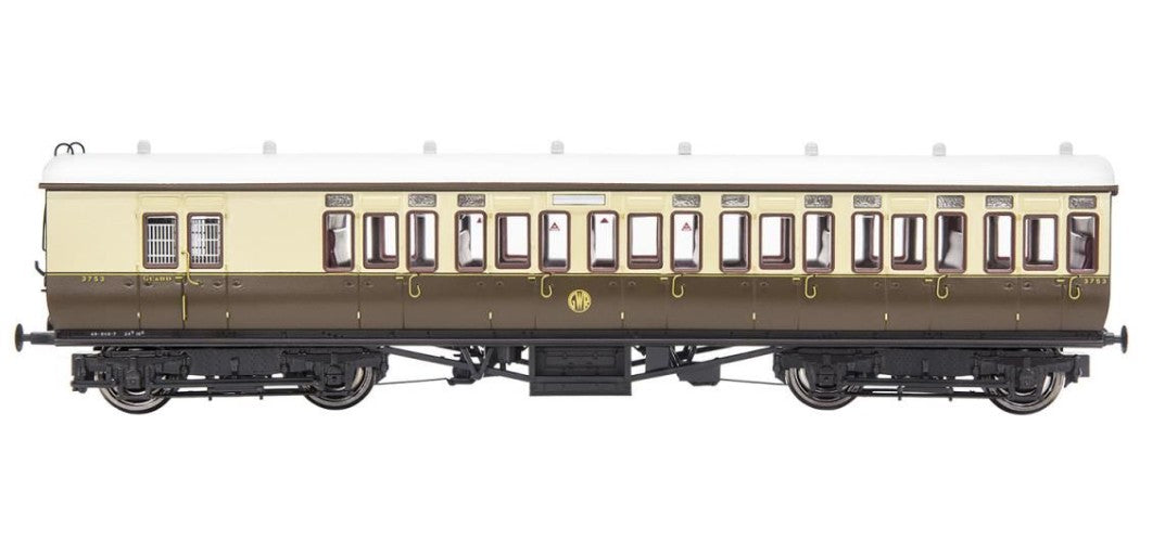 4P-020-302 - GWR Toplight Mainline City GWR Shirtbtn 3rd Brake 3754