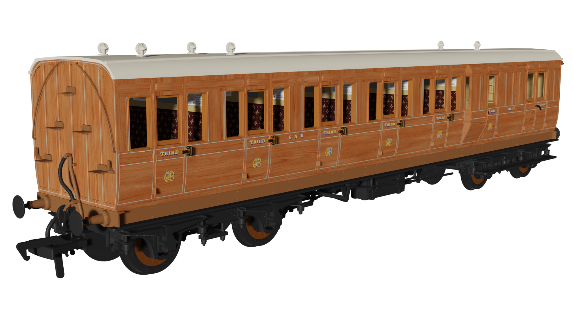 GN ‘Evolution’ Non-Corridor Brake Third No.3160