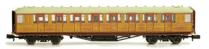 Gresley Coach LNER Teak 3rd 61628