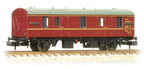 BR 4 Wheel CCT Van BR Lined Maroon