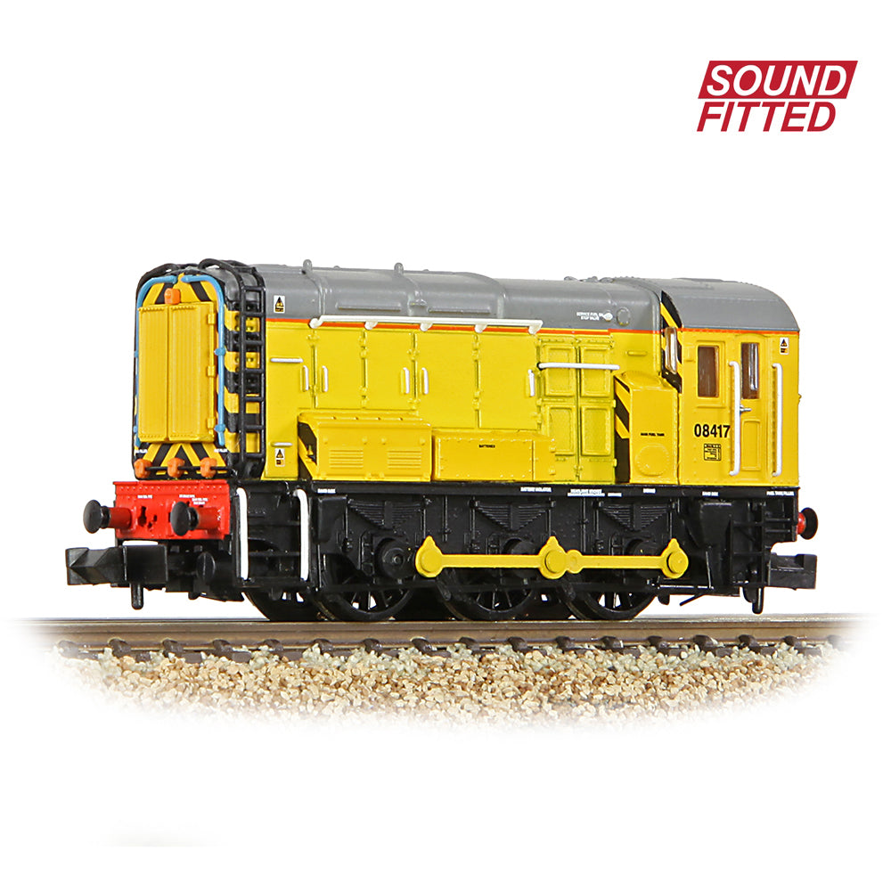 Class 08 08417 Network Rail Yellow