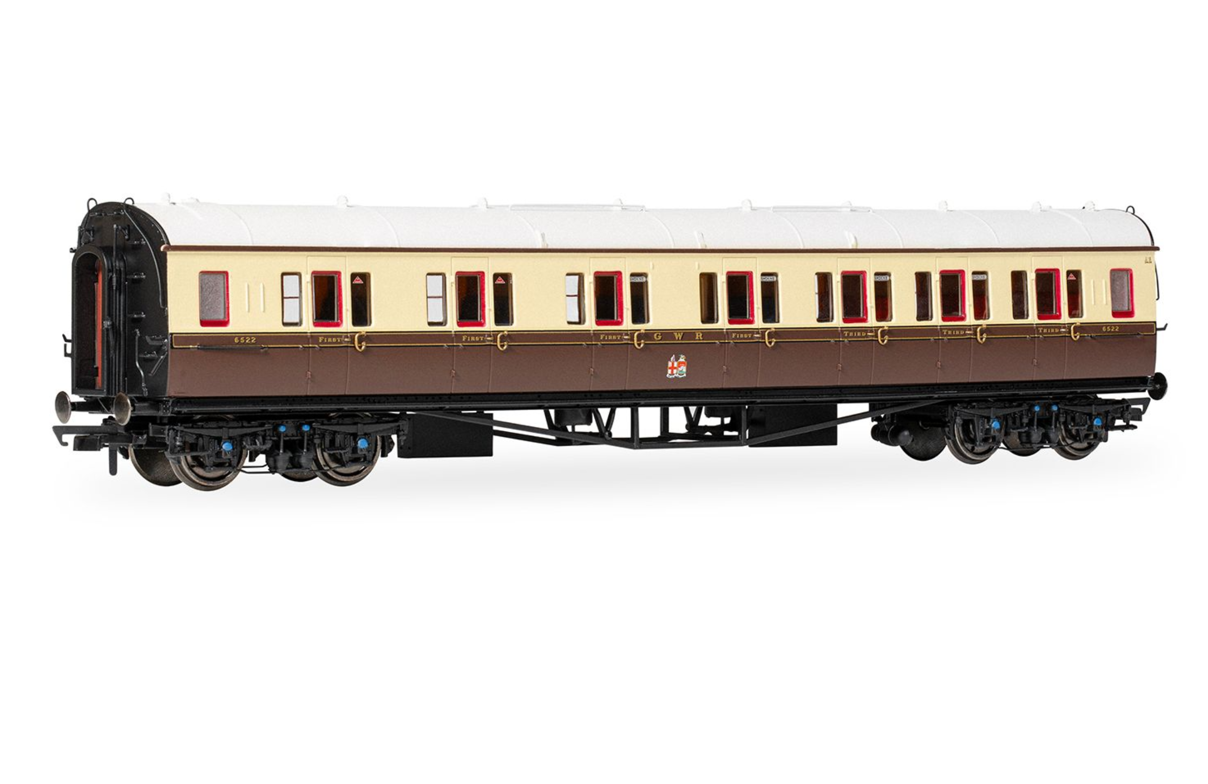 GWR Collet Coaches Corridor Composite RH 6522