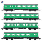 LBSCR 54ft 'Isle of Wight' 4-Coach Pack SR Malachite Green