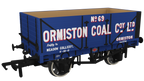RCH 1907 7 Plank Wagon - Ormiston Coal Company