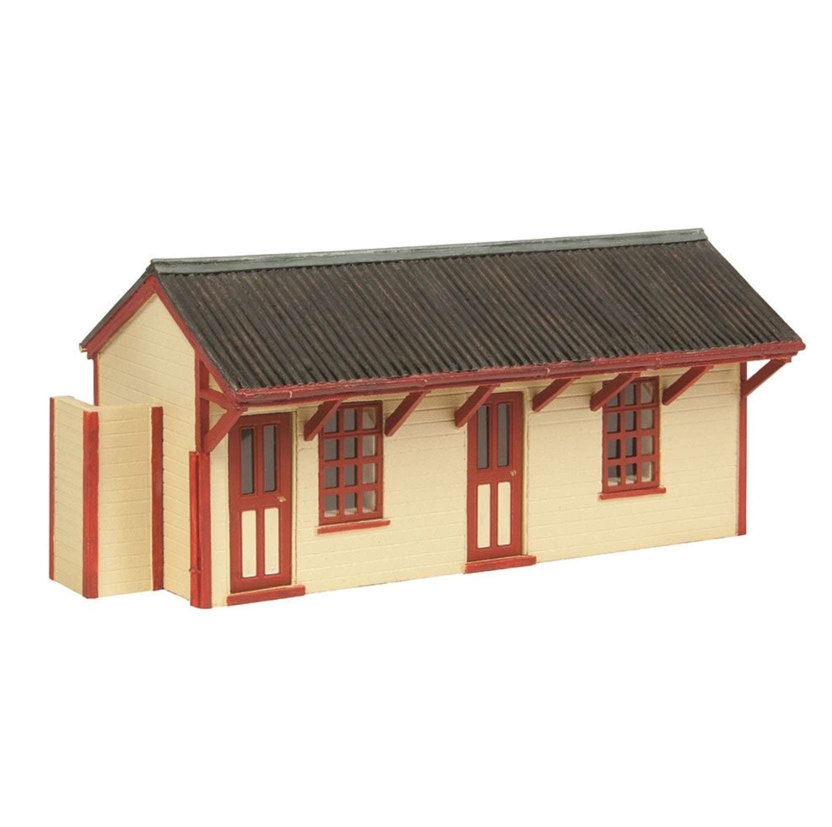Light Railway Station Building - Red