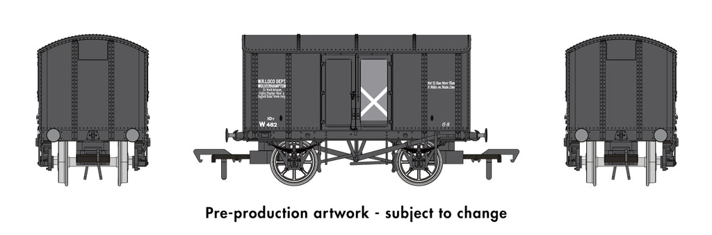 Iron Mink No.W482 BR Grey (Loco Dept)