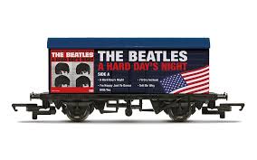 Beatles Hard Days Night US & UK Album Covers Wagon