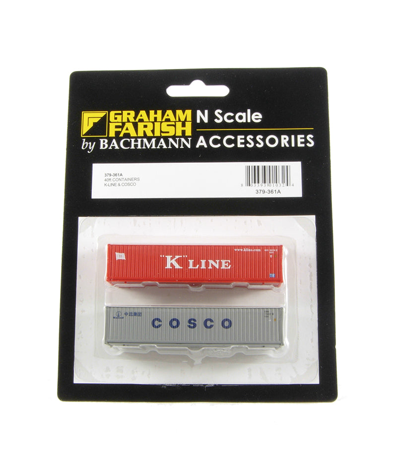 379-361A 40ft Containers K-Line & Cosco