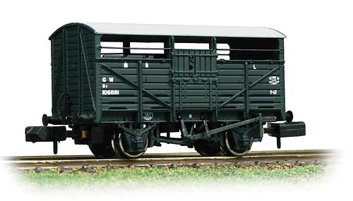 8 Ton Cattle Wagon GWR Dark Grey