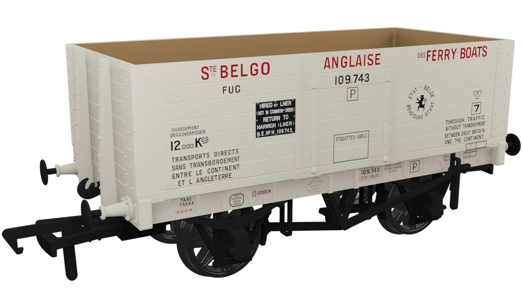 LNER 4150 7 Plank Wagon LNER Train Ferry 109.743