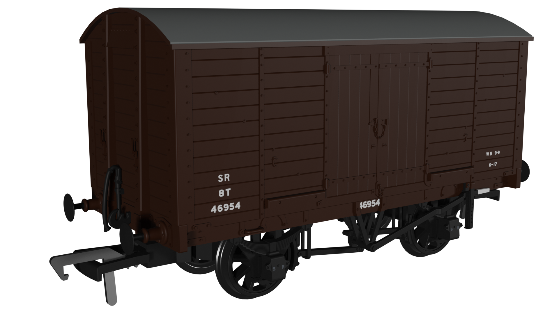 979012 - LB&SCR Dia.8 Van - SR (post-36) No.46954