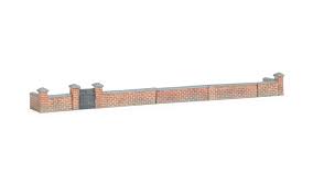 Mid Level Arched Retaining Walls x2 (Red Brick)