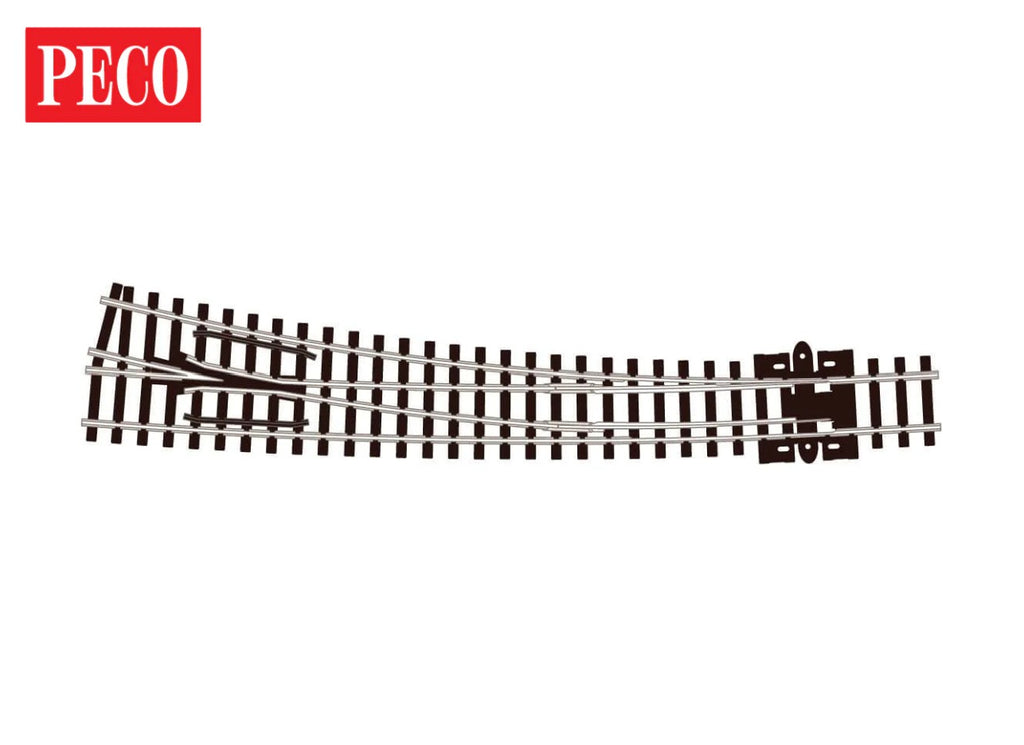 SL-E386 Curved Turnout, Large Radius, Right Hand