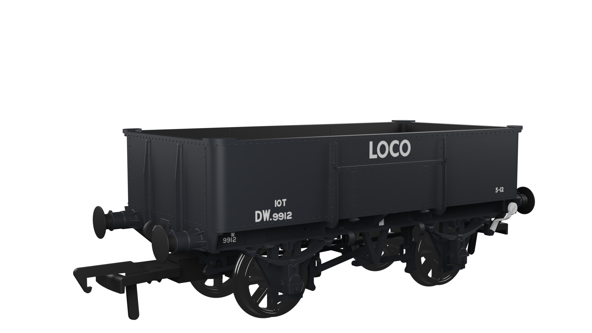Diagram N19 Loco Coal Wagon BR No.9912