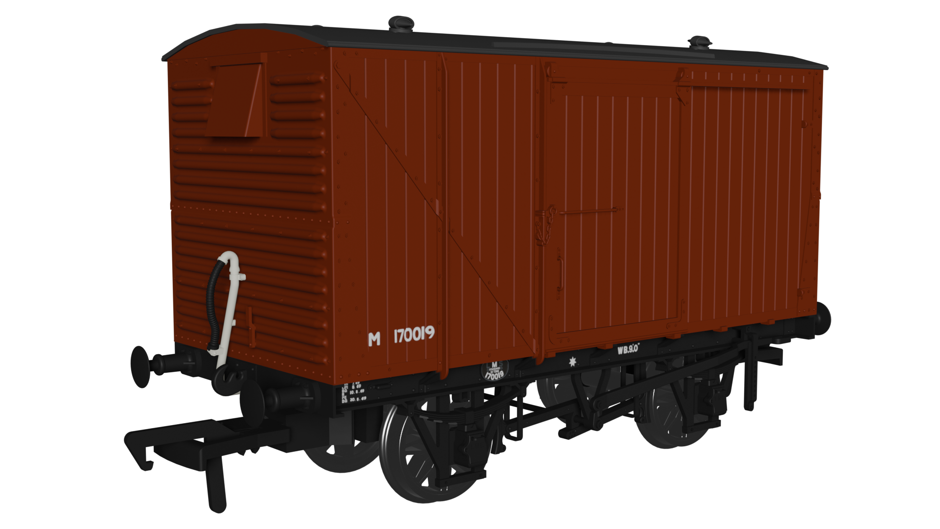 970109 - LMS D1832A Van - BR No.M170019