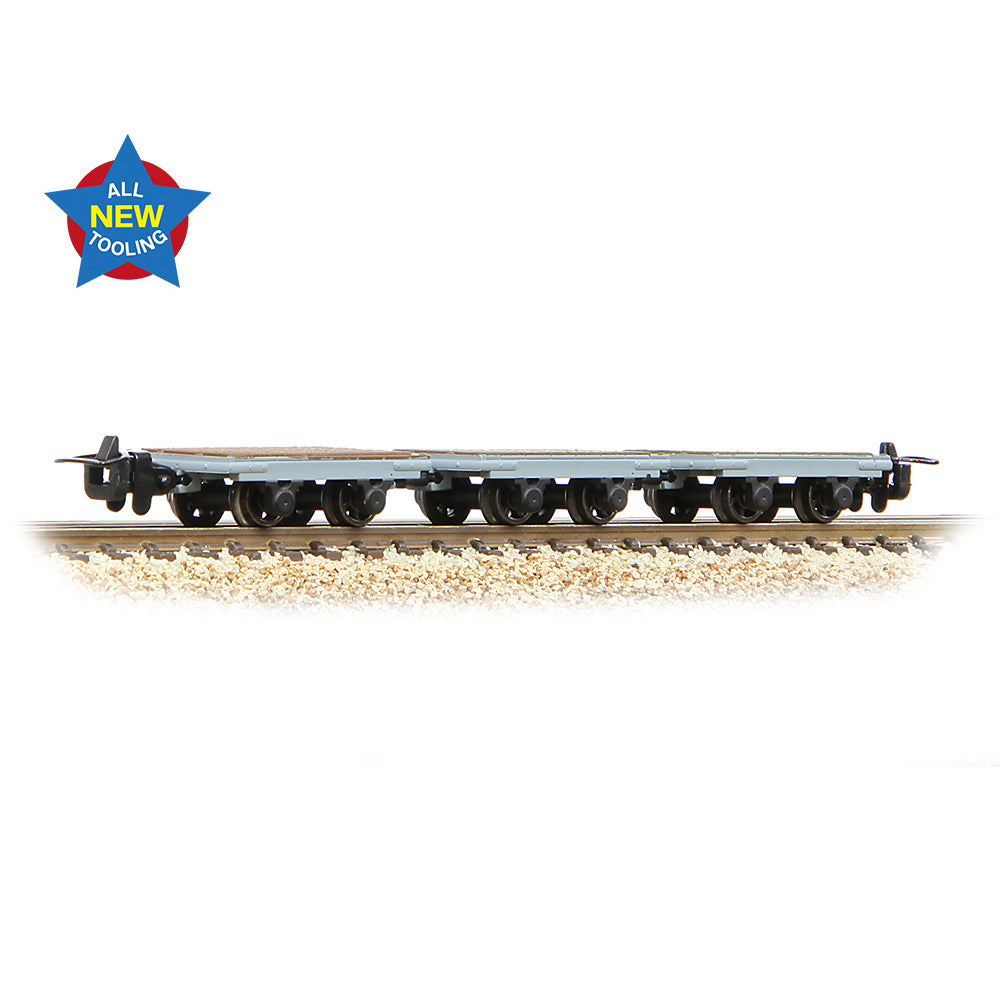 Dinorwic Slate Wagons without sides 3-Pack Grey