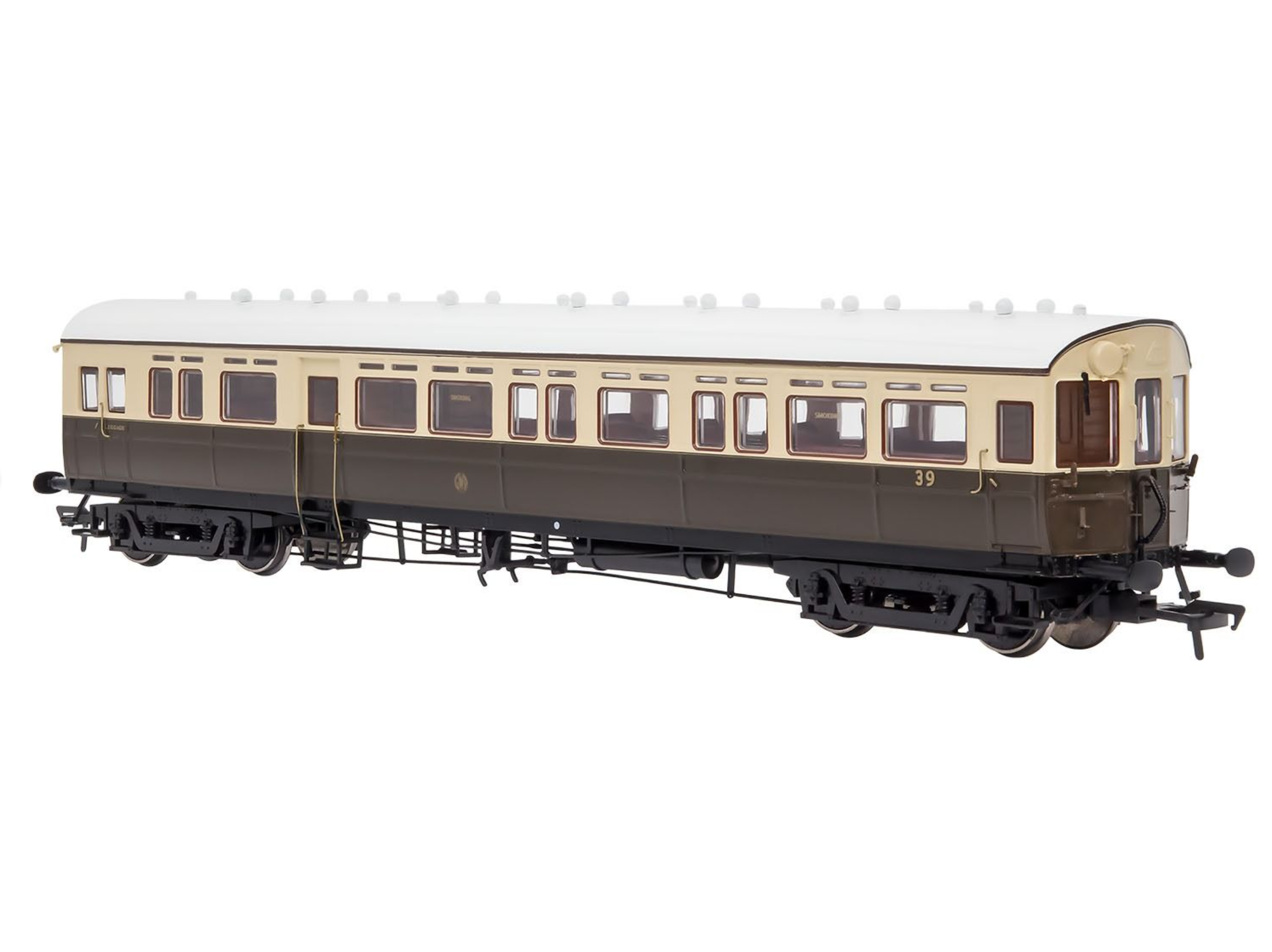 GWR Autocoach No.39 Chocolate & Cream Shirtbutton Livery