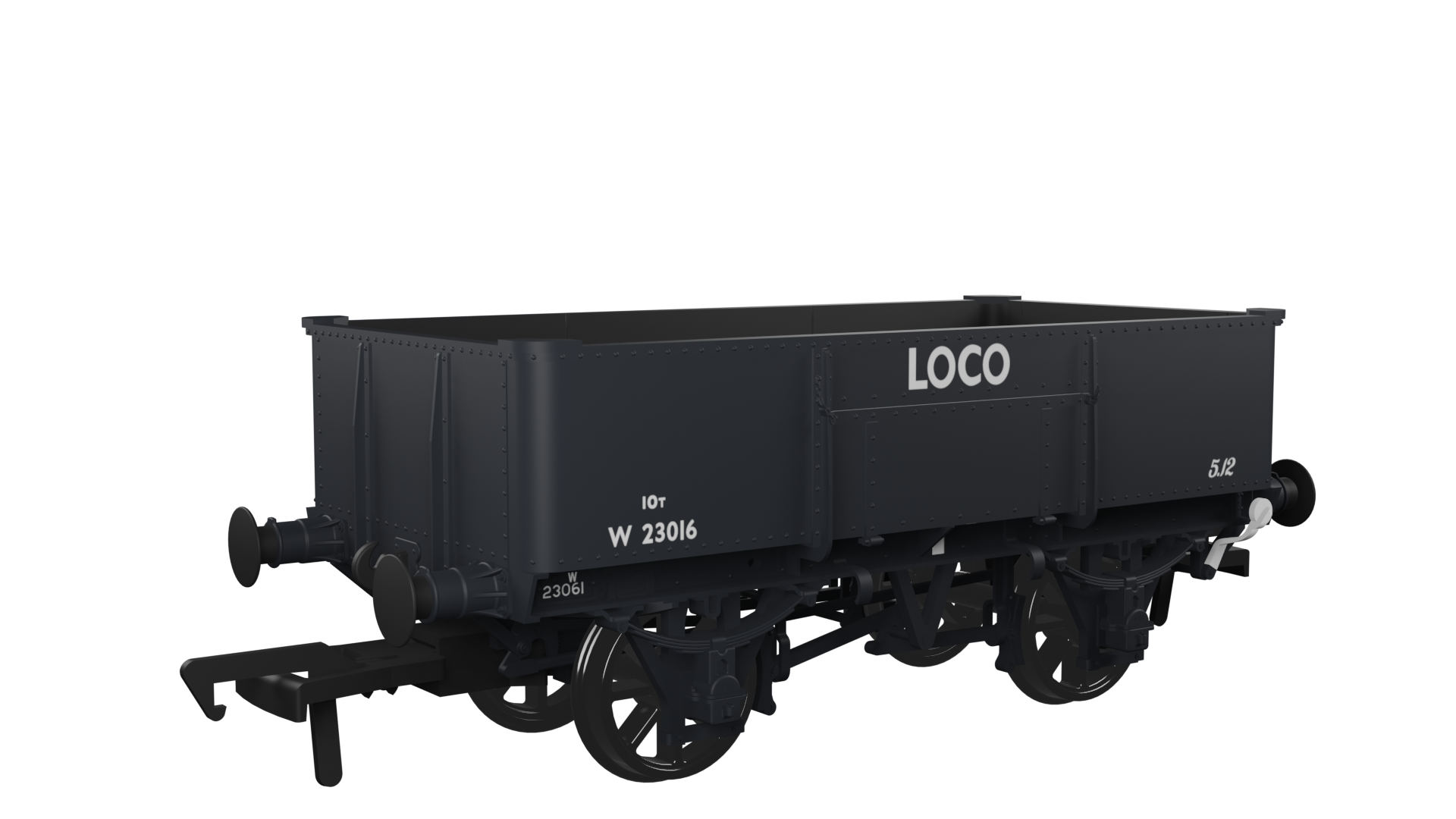Diagram N19 Loco Coal Wagon BR No.23016