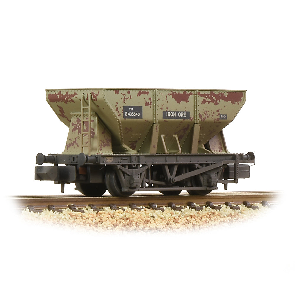 24T Iron Ore Hopper BR Grey (Early) [W]