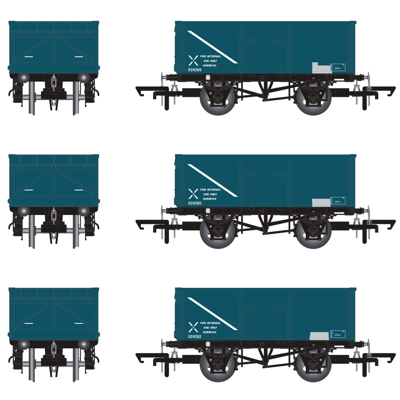 BR 16T Mineral - MCO - Horwich Rail Blue - Pack T