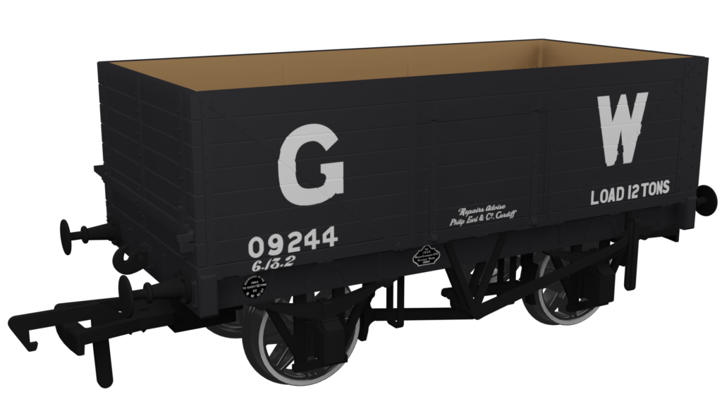 RCH 1907 7 Plank Wagon - Great Western