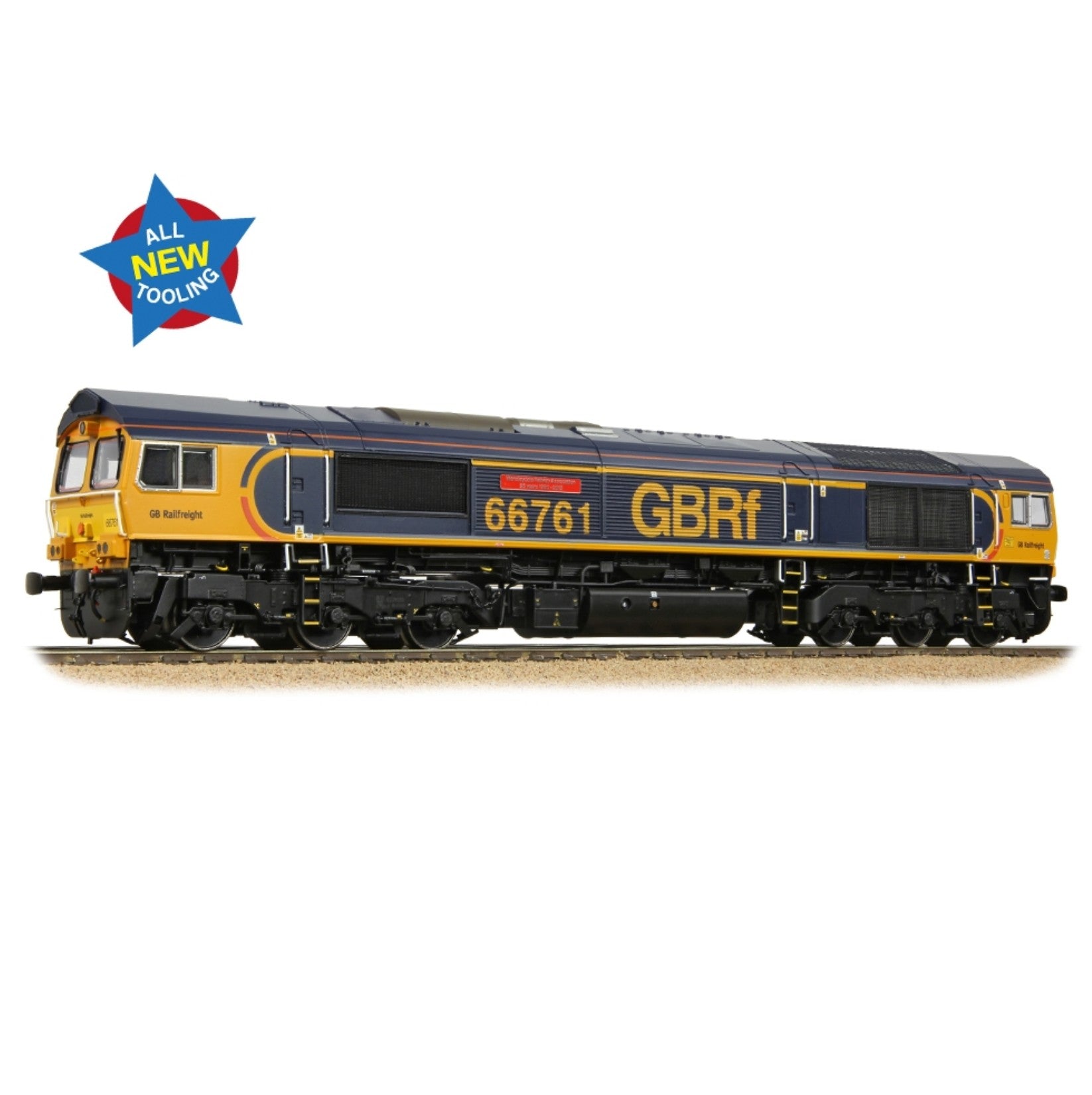 Class 66/7 66761 'Wensleydale Railway Association' GBRf Europorte