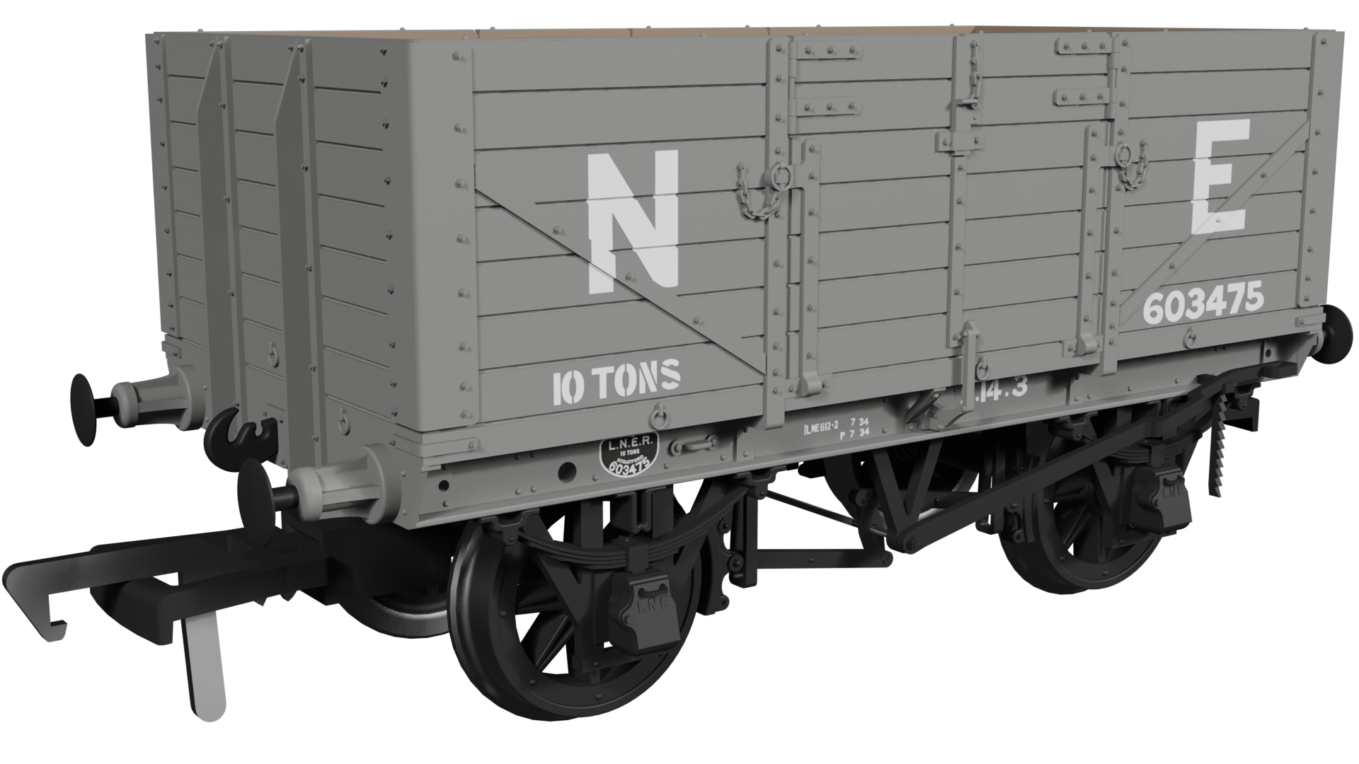 973004 - GER Dia.48 7-plank - LNER (pre-36) No.603475