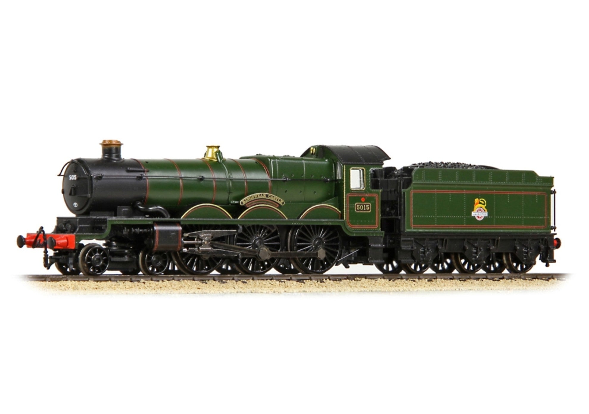 GWR Castle 5015 'Kingswear Castle' BR Lined Green (Early Emblem)