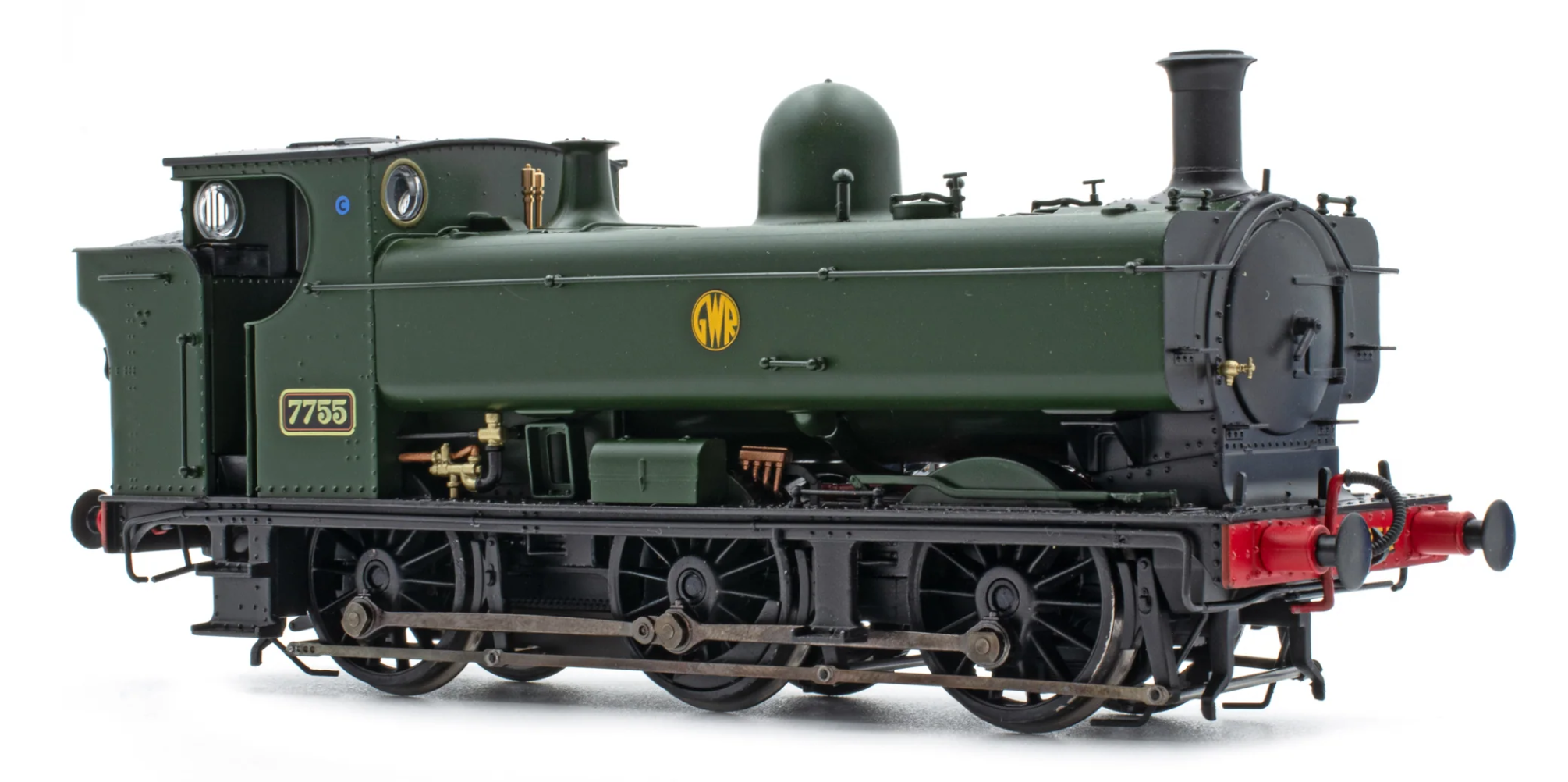 57XX Pannier Tank 7755 GWR Green Shirtbutton