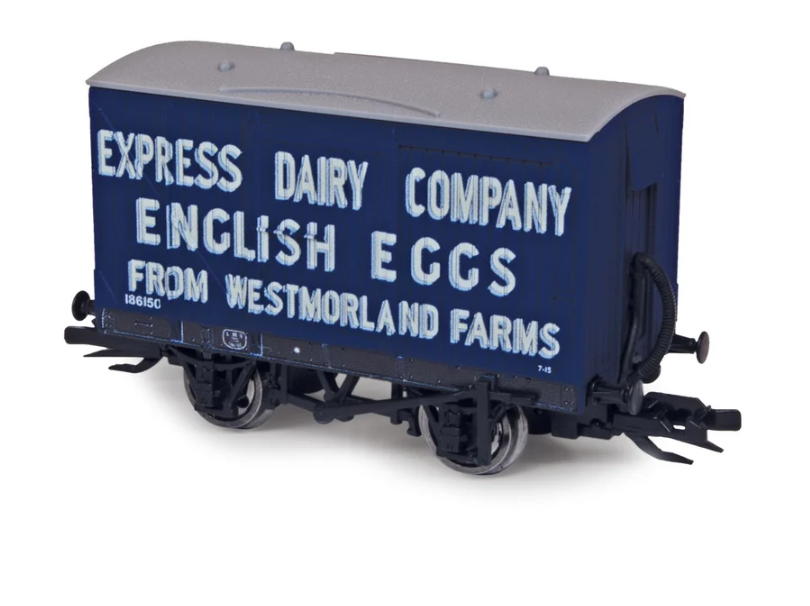 TTR-1304P - LMS/BR 9ft WB Van, EXPRESS DAIRY ENGLISH EGGS 186150