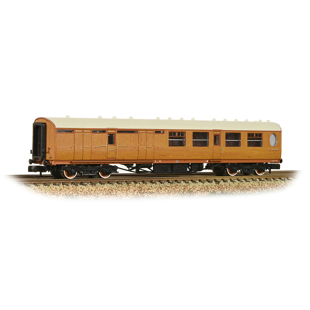 LNER Thompson Corridor Brake 3rd LNER Teak Effect