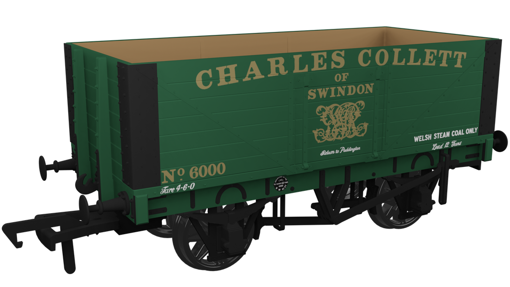 RCH 7 Plank Wagon Collett No.6000