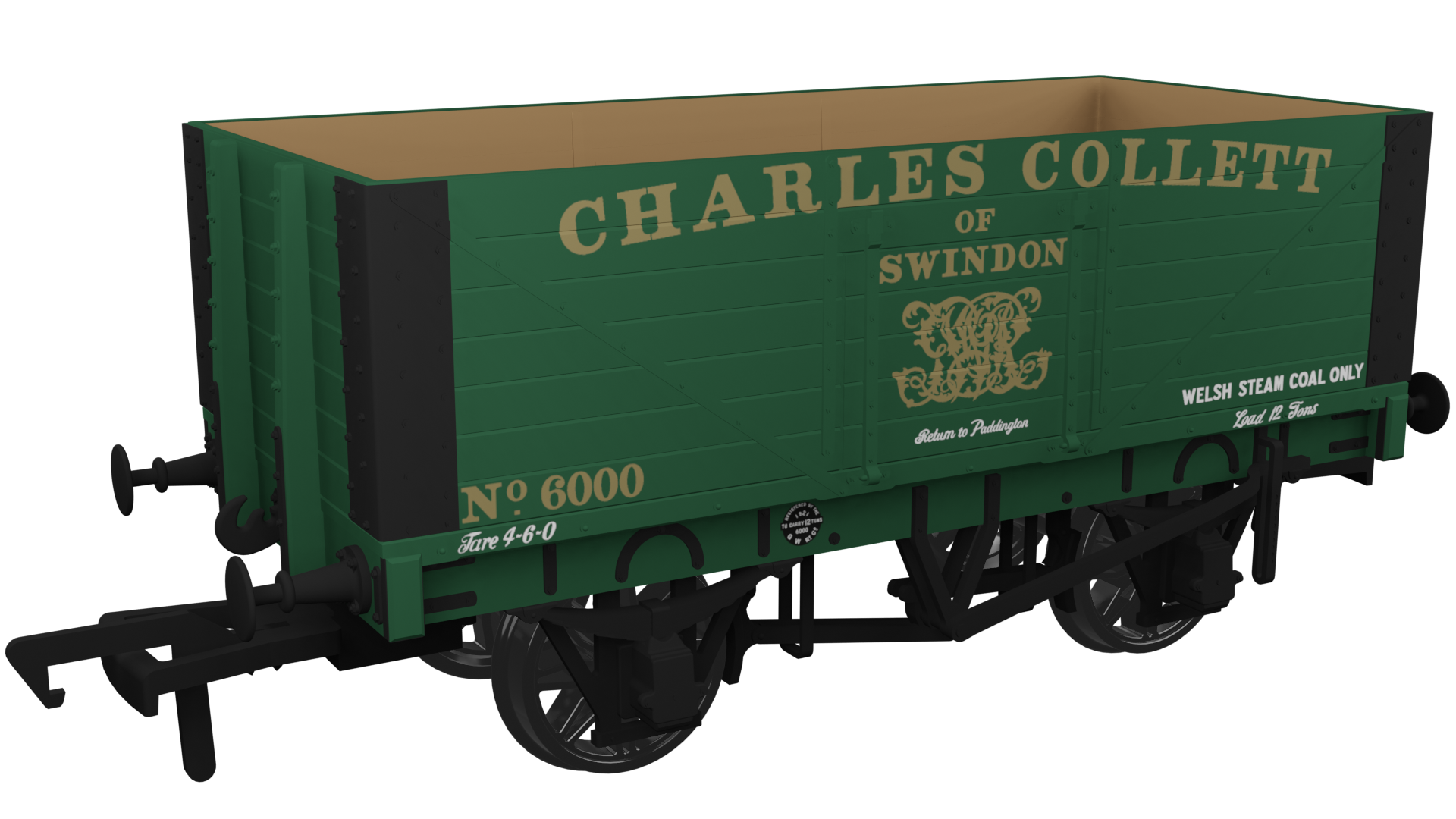 RCH 7 Plank Wagon Collett No.6000