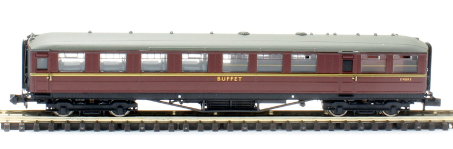 2P-011-371 - Gresley BR Maroon Buffet E9039E