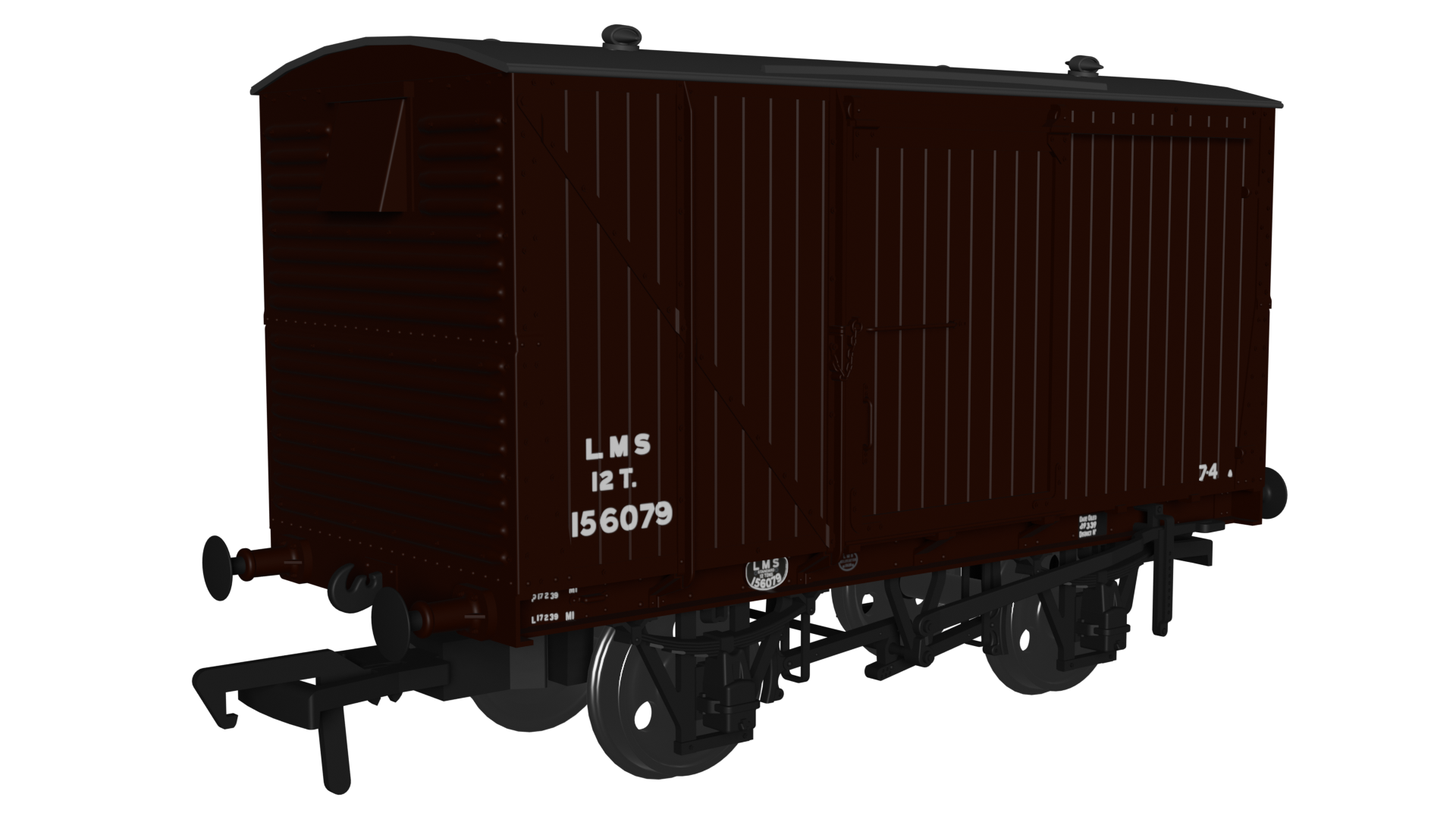 970104 - LMS D1832A Van - LMS (post-36) No.156079