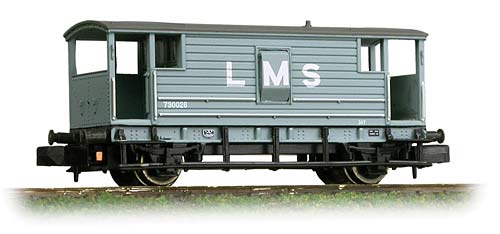20 Ton Brake Van LMS Grey