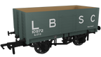 LBSC D1373 7 Plank Wagon LB&SCR No.10972
