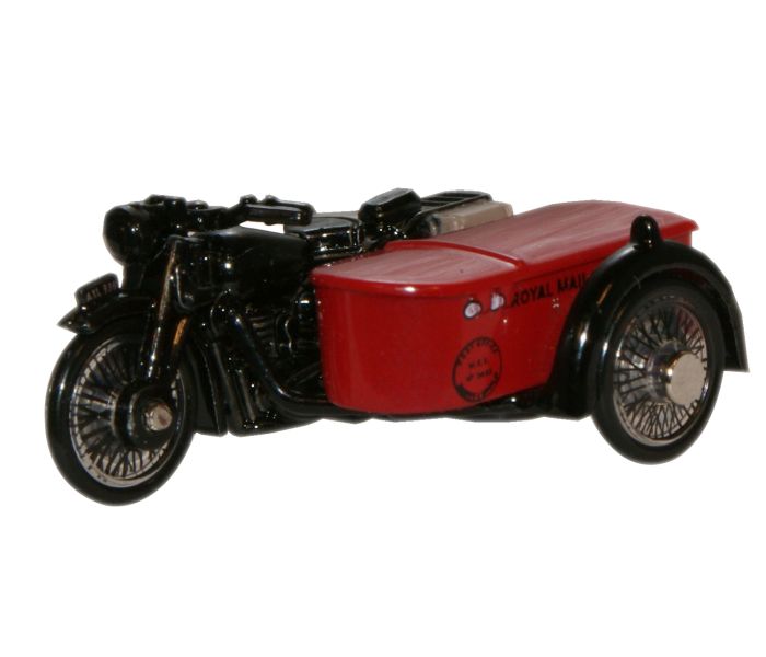 BSA Motorcycle and Sidecar Royal Mail