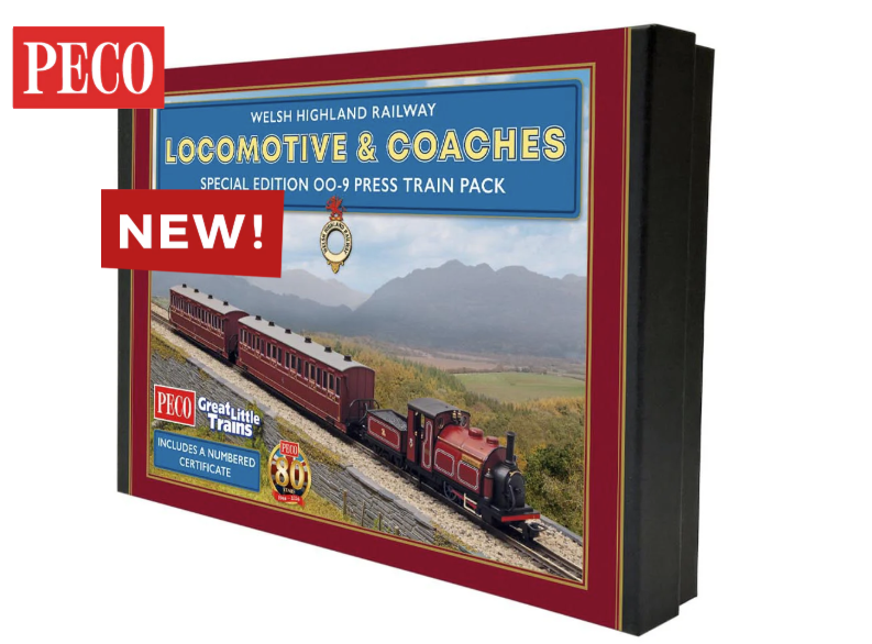 OO-9 Palmerston Welsh Highland Railway Press Train