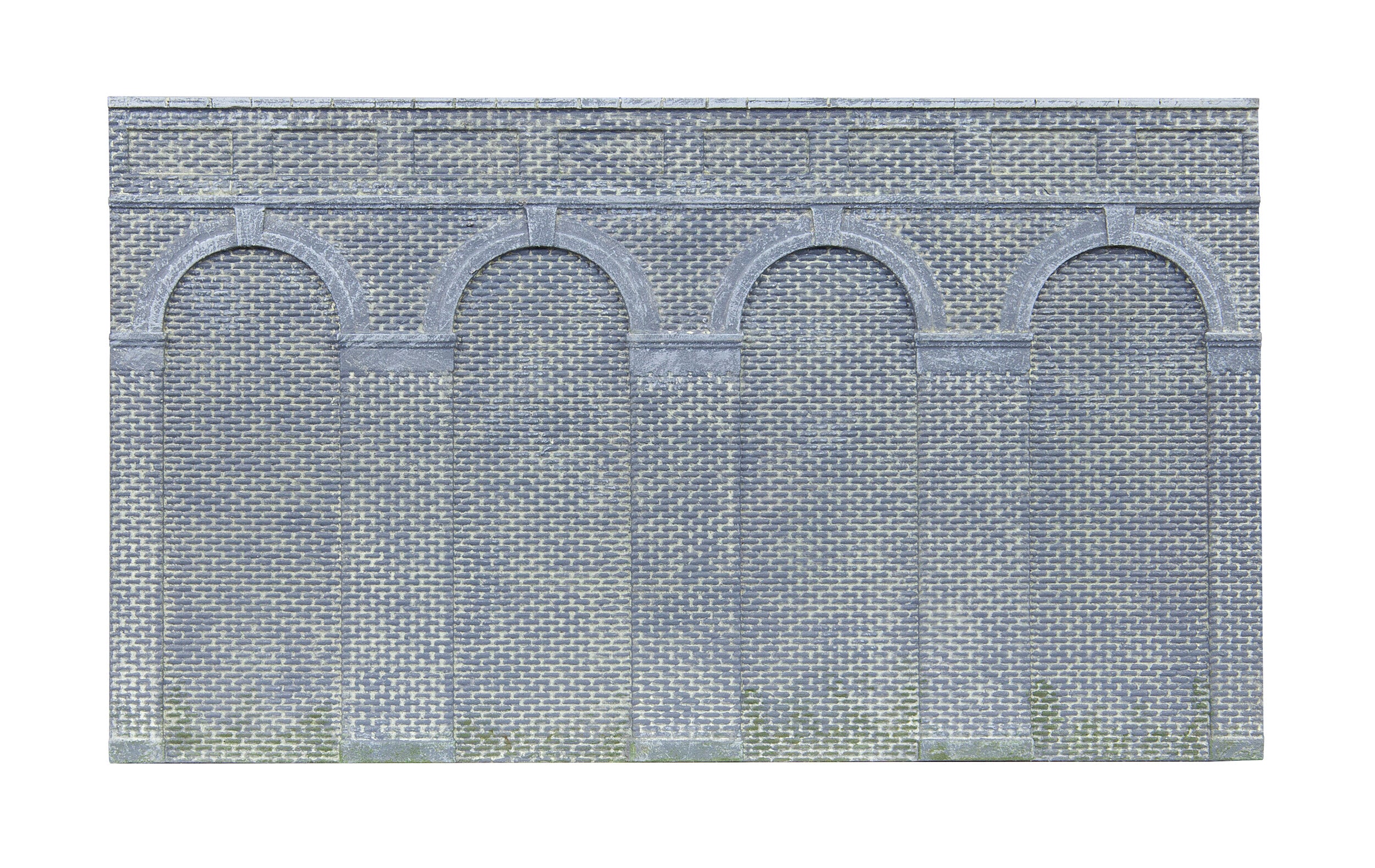 High Level Arched Retaining Walls x 2 Blue Brick