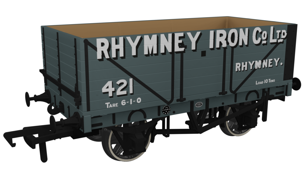RCH 1907 7 Plank Wagon - Rhymney Iron Co. Ltd
