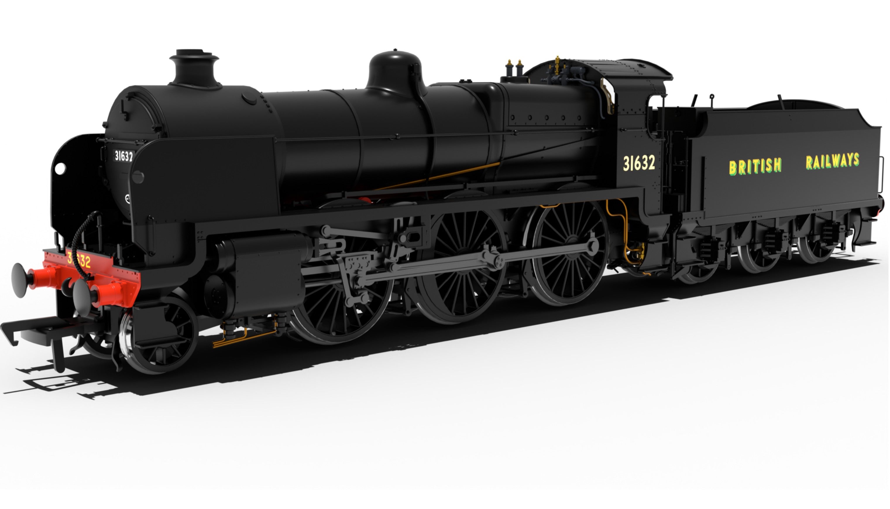 SR U Class No.31632 - BR Black w/ Sunshine Lettering -DCC SOUND